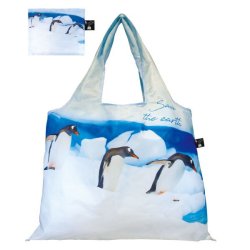 画像1: ★ショッピングバッグ「ペンギン」★折りたたみ　エコバッグ★動物★バッグ