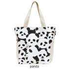 他の写真1: ★オーガニックコットンバッグ「panda」★トートバッグ★ショッピングバッグ