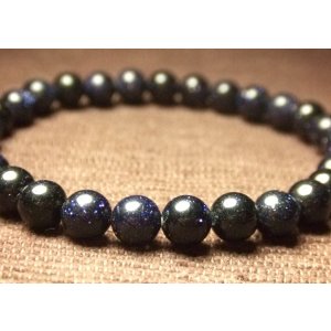 画像: ★満点の星空★ブルーゴールドストーン！　６ｍｍ