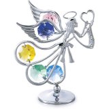 画像: ★エンジェル★スワロフスキー・クリスタル★オブジェ★天使の置物★エンジェルグッズ