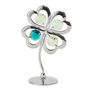 画像: ★クリスタル★オブジェ★四つ葉のクローバー★インテリアグッズ★インテリア雑貨★置物★クリスタル★インテリア