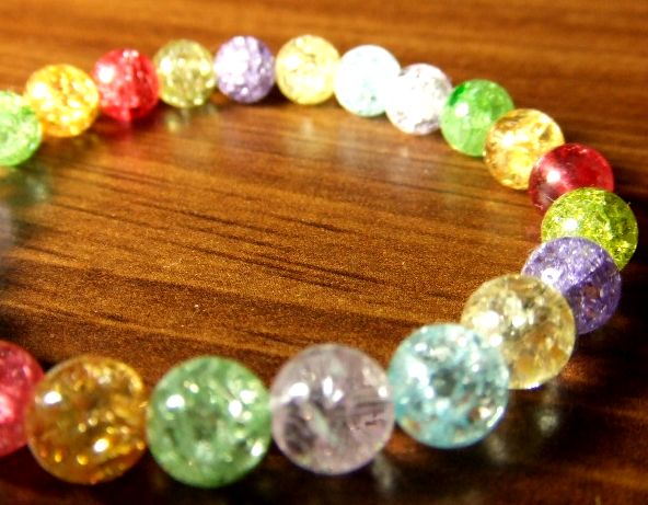 画像: ★特殊★カラフル★クラッククォーツ！　8ｍｍ