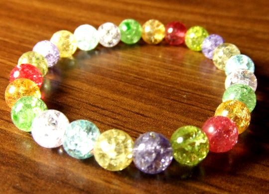 画像: ★特殊★カラフル★クラッククォーツ！　8ｍｍ