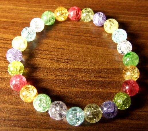 画像: ★特殊★カラフル★クラッククォーツ！　8ｍｍ