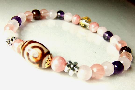 画像: ★恋愛成就★二眼天珠★インカローズ！！ 