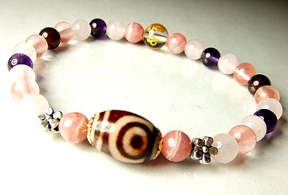 画像: ★恋愛成就★二眼天珠★インカローズ！！ 