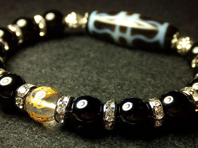 画像: ★特別価格★密教法具！不運消滅！！金剛杵天珠！！梵字！！