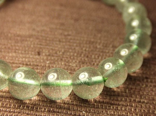 画像: ★高価！！ガーデンクォーツ！！（グリーン・ファントム）　8ｍｍ