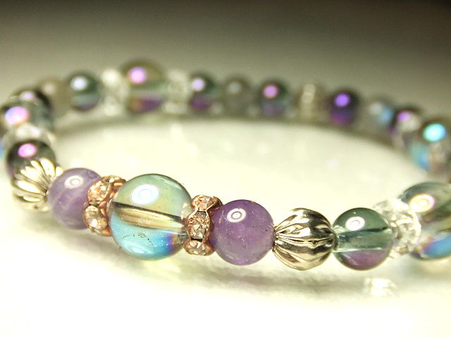 画像: ★オーラ系満載★コスモオーラ★ラブラドライト★アメジストエレスチャル★パープルオーラ