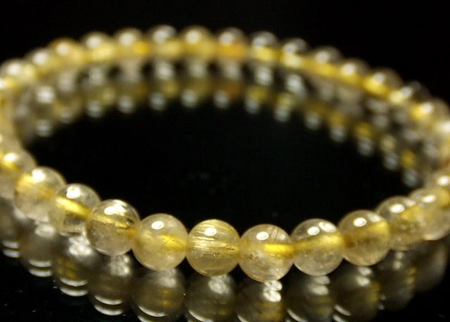 画像1: ★セール★ルチルクォーツ★金運アップ★恋愛運アップ★5ｍｍ