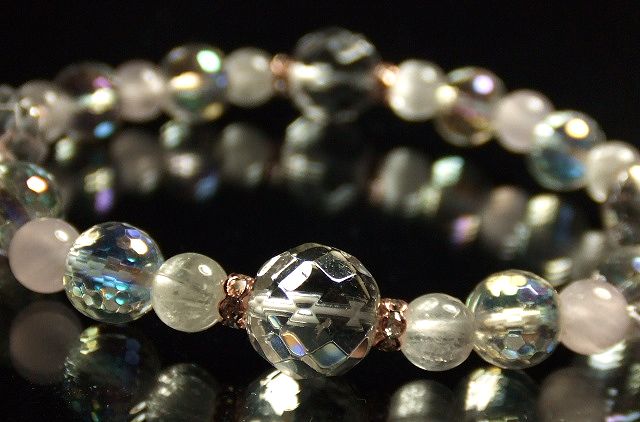 画像: ★クンツァイト★ヒマラヤ水晶★ローズクォーツ★特殊なアクアオーラ