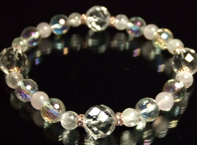 画像1: ★クンツァイト★ヒマラヤ水晶★ローズクォーツ★特殊なアクアオーラ