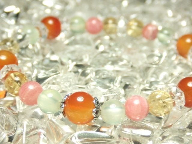 画像: ★大人気★インカローズ★カーネリアン★シトリン★プレナイト★水晶★