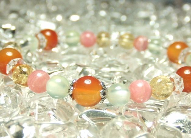 画像: ★大人気★インカローズ★カーネリアン★シトリン★プレナイト★水晶★