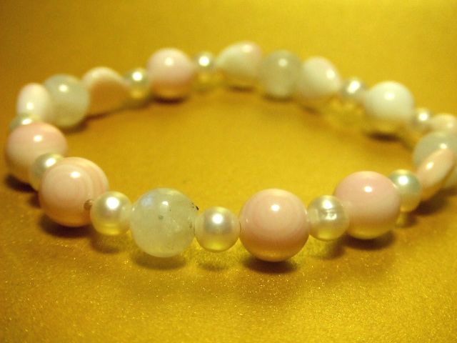 画像5: ★最上級品質★クィーンコンクシェル★ムーンストーン★真珠